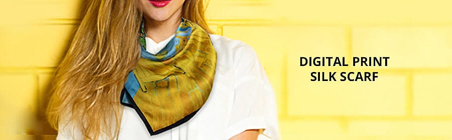 Oil Painting Scarf Banner