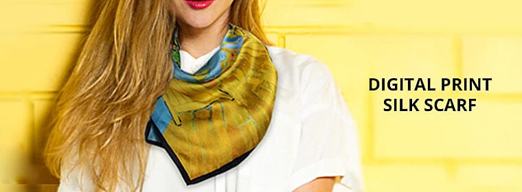 Oil Painting Scarf Banner