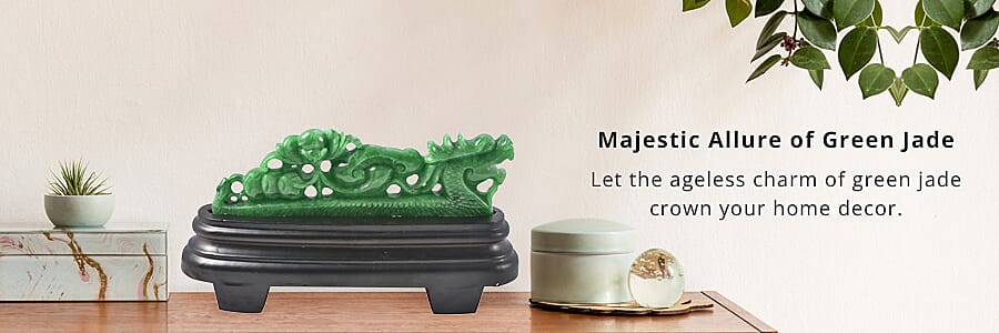 Dragon Statue Figurine Home Decor Banner