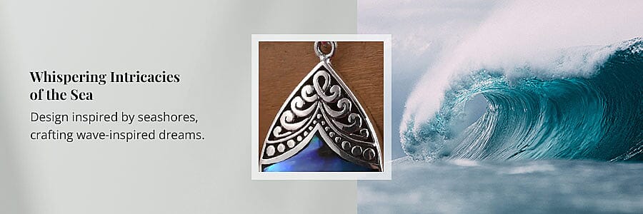 Whispering Intricacies of the Sea Banner