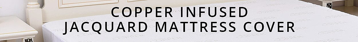 Copper Infused Jacquard Mattress Cover Banner