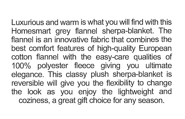 Reversible Blanket Banner