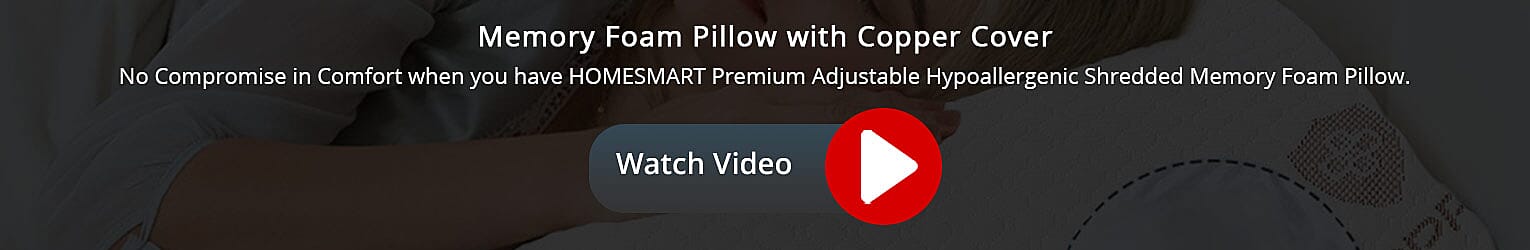 CertiPUR Pillow with Copper Cover Video