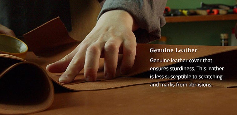 Genuine Leather Banner