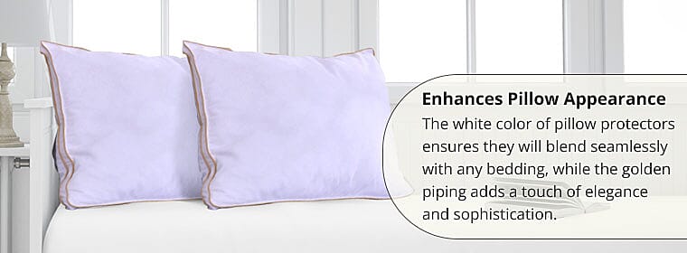 Enhances Pillow Appearance Banner