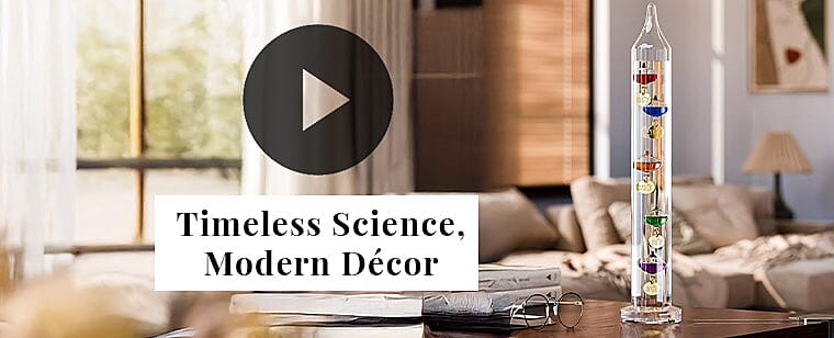 Timeless Science, Modern Décor Banner