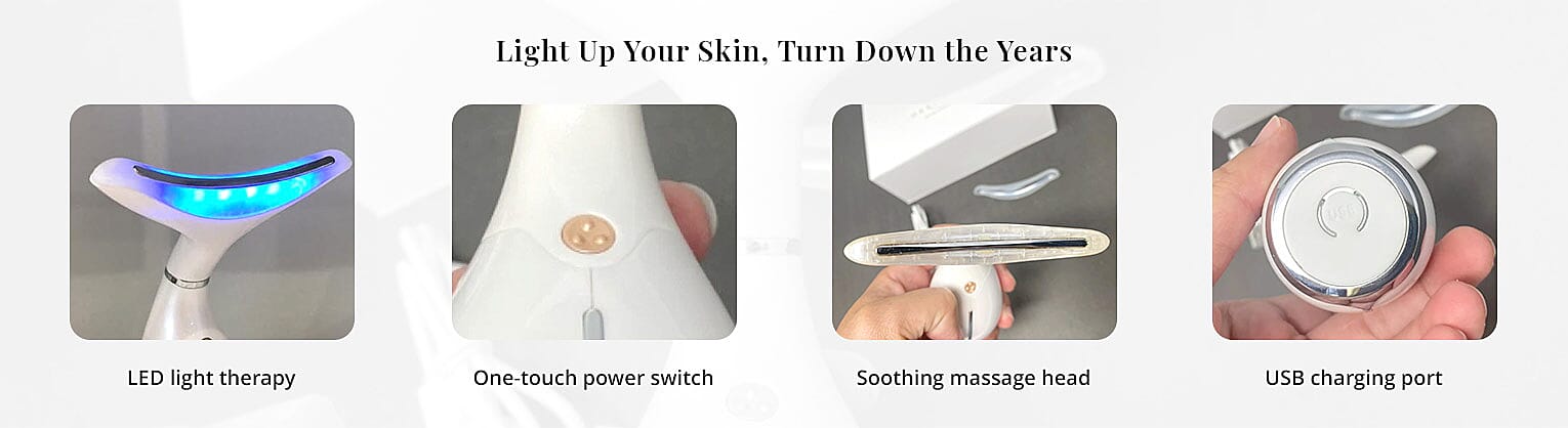 Light Up Your Skin, Turn Down the Years Banner