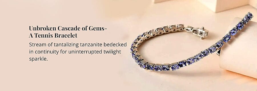 Luminous Tanzanite Banner