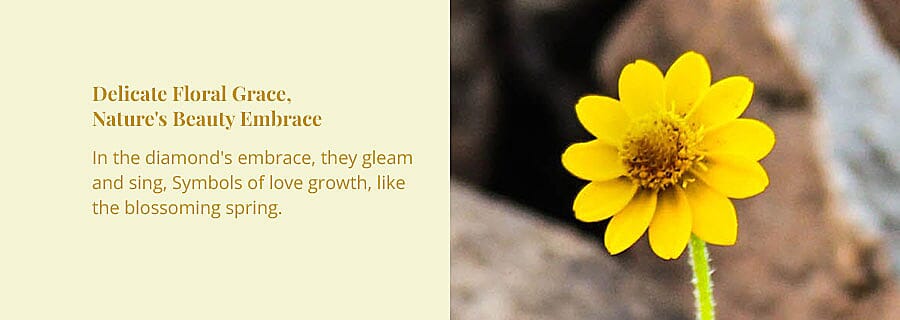 Delicate Floral Grace, Nature's Beauty Embrace Banner