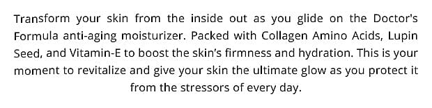 Anti-Ageing Day Moisturizer Banner