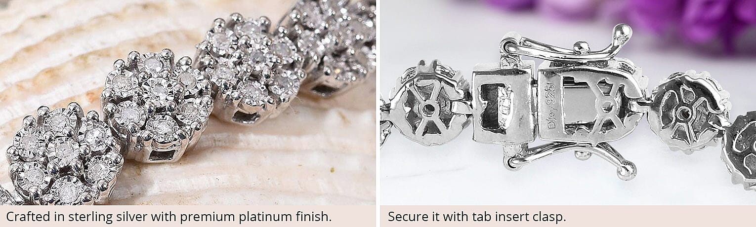 Crafted in sterling silver