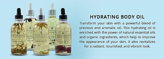 Hydrating Body Oil Banner