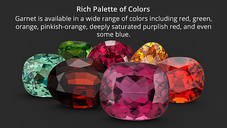 Rich Palette of Colors