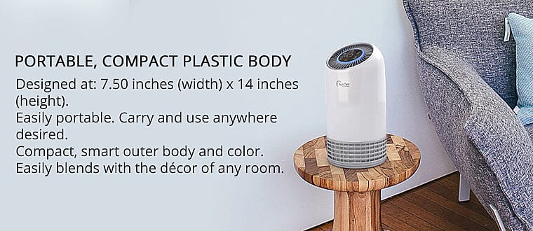 PORTABLE, COMPACT PLASTIC BODY