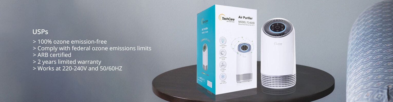 Techcare air deals purifier