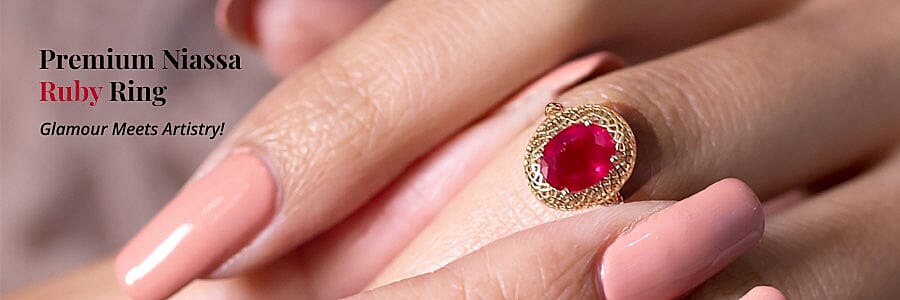 Premium Niassa Ruby Ring Banner