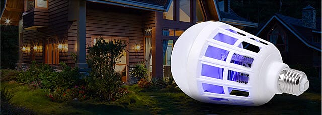 2 in 1 LED Light & Bug Zapper Banner