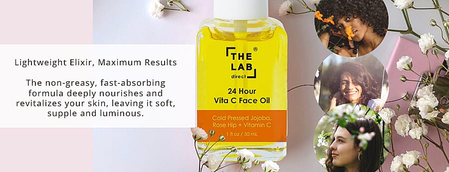 Vitamin C Face Oil Banner