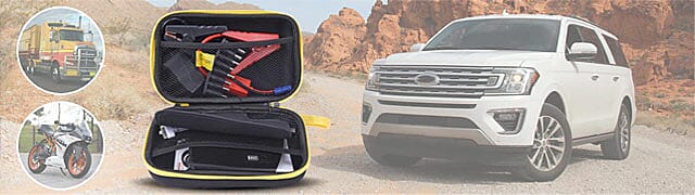 Multi Function Portable Jump Starter Banner