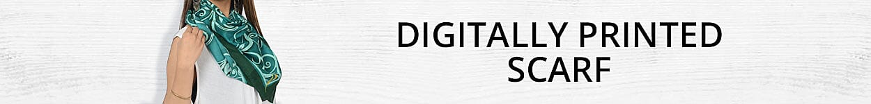 Digitally Printed Scarf Banner