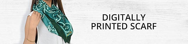 Digitally Printed Scarf Banner