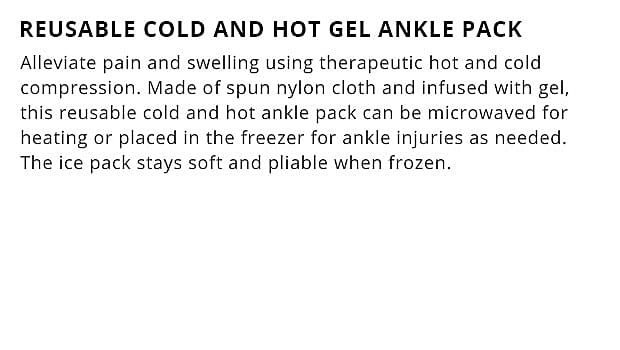Reusable Cold and Hot Gel Ankle Pack