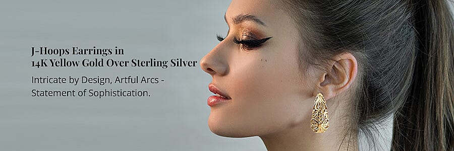 J-Hoops Earrings Banner