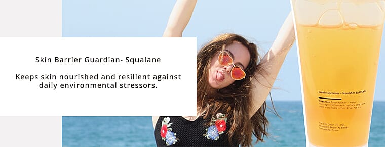 Deep Cleanse, Gentle Touch Banner