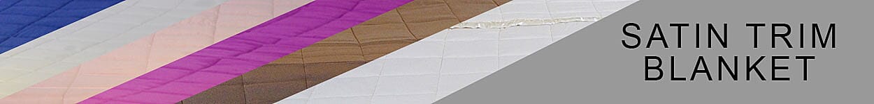 Satin Trim Blanket Banner