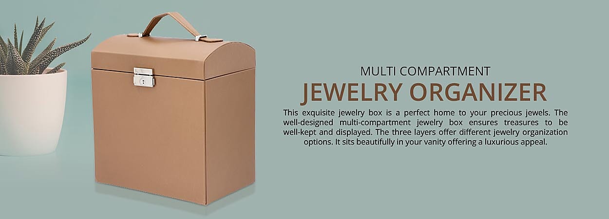 Multi Compartment Jewelry Organizer Banner