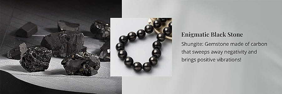 Enigmatic Black Stone Banner