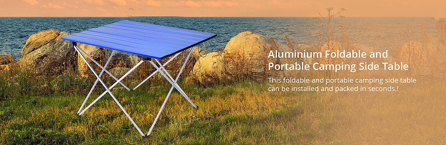 Foldable and Portable table Banner