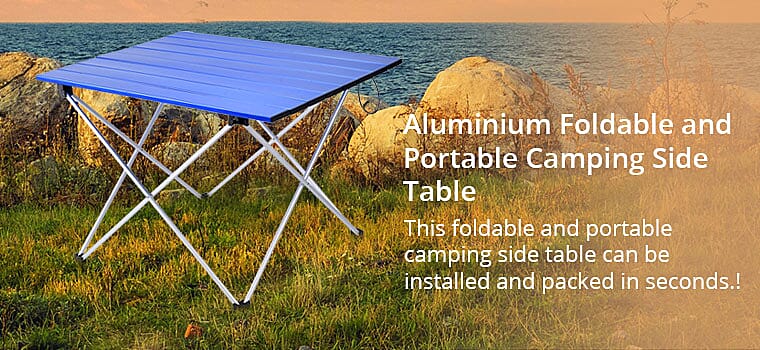 Foldable and Portable table Banner