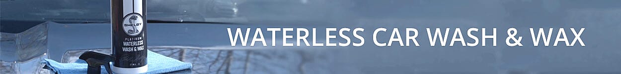Waterless Car Wash & Wax Banner