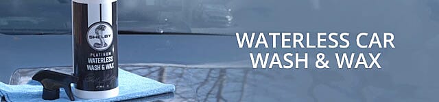 Waterless Car Wash & Wax Banner