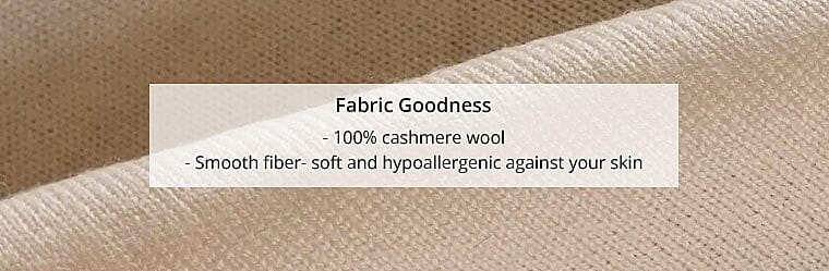 Pullover V-neck poncho Banner