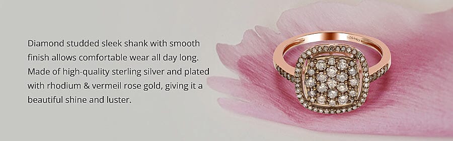 Diamond studded sleek shank Banner