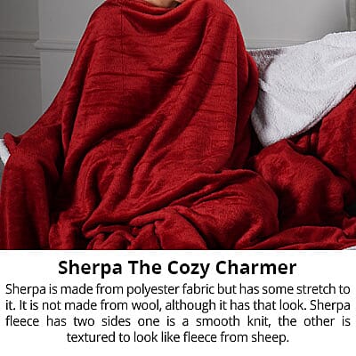 Sherpa Throw Blanket