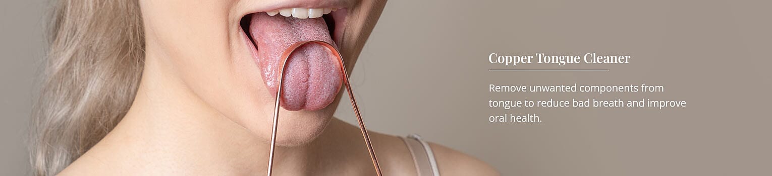 Copper Tongue Cleaner Banner