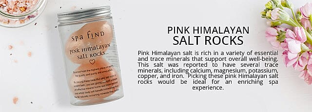 Pink Himalayan Salt Rocks Banner