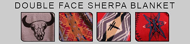 Bouble Face Blanket Banner