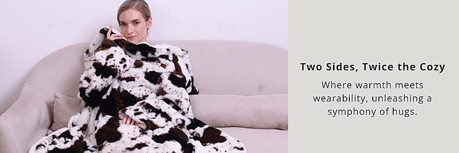 Wearable Sleeve Blanket Banner