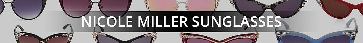 Nicole Miller Sunglasses Banner
