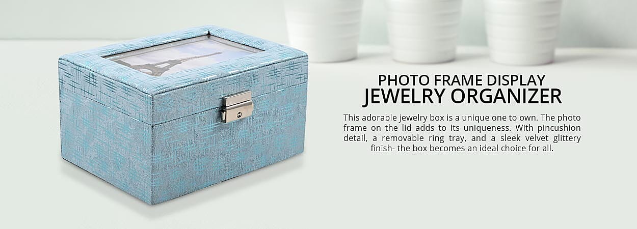 Photo Frame Display Jewelry Organizer Banner