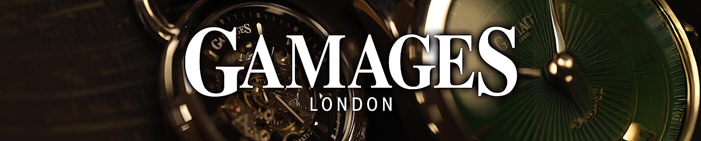 Gamages Of London Hand Assembled Triple Date Watch  Banner
