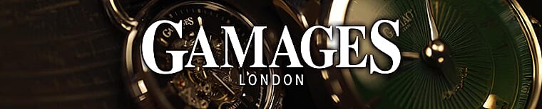 Gamages Of London Hand Assembled Triple Date Watch Banner