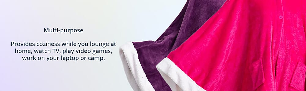 Hooded Blanket Poncho   Banner