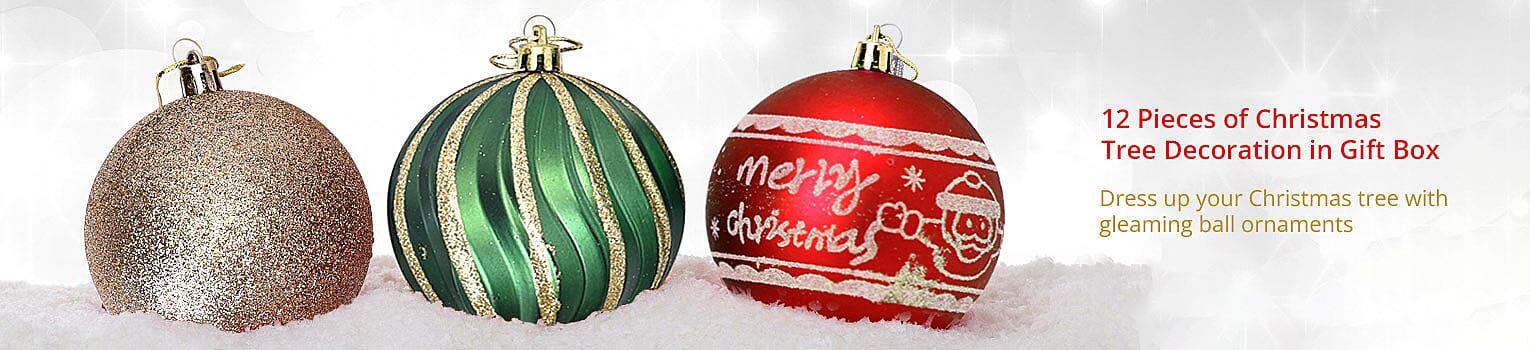 Christmas Tree Decoration Banner