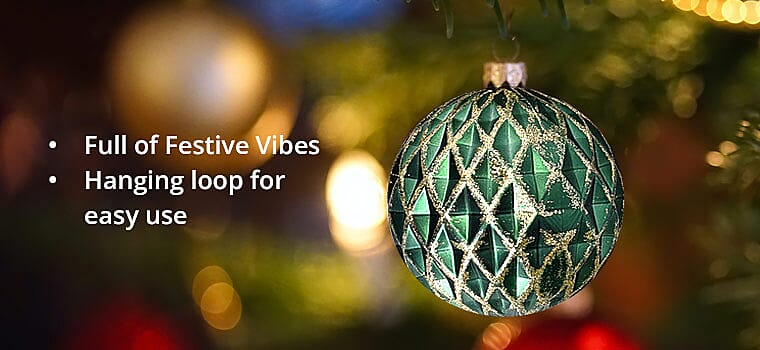 Hanging loop for easy use Banner