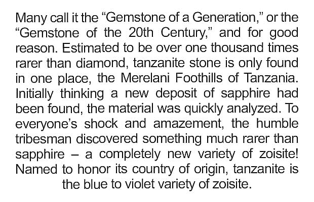 Tanzanite and Diamond Ring Banner